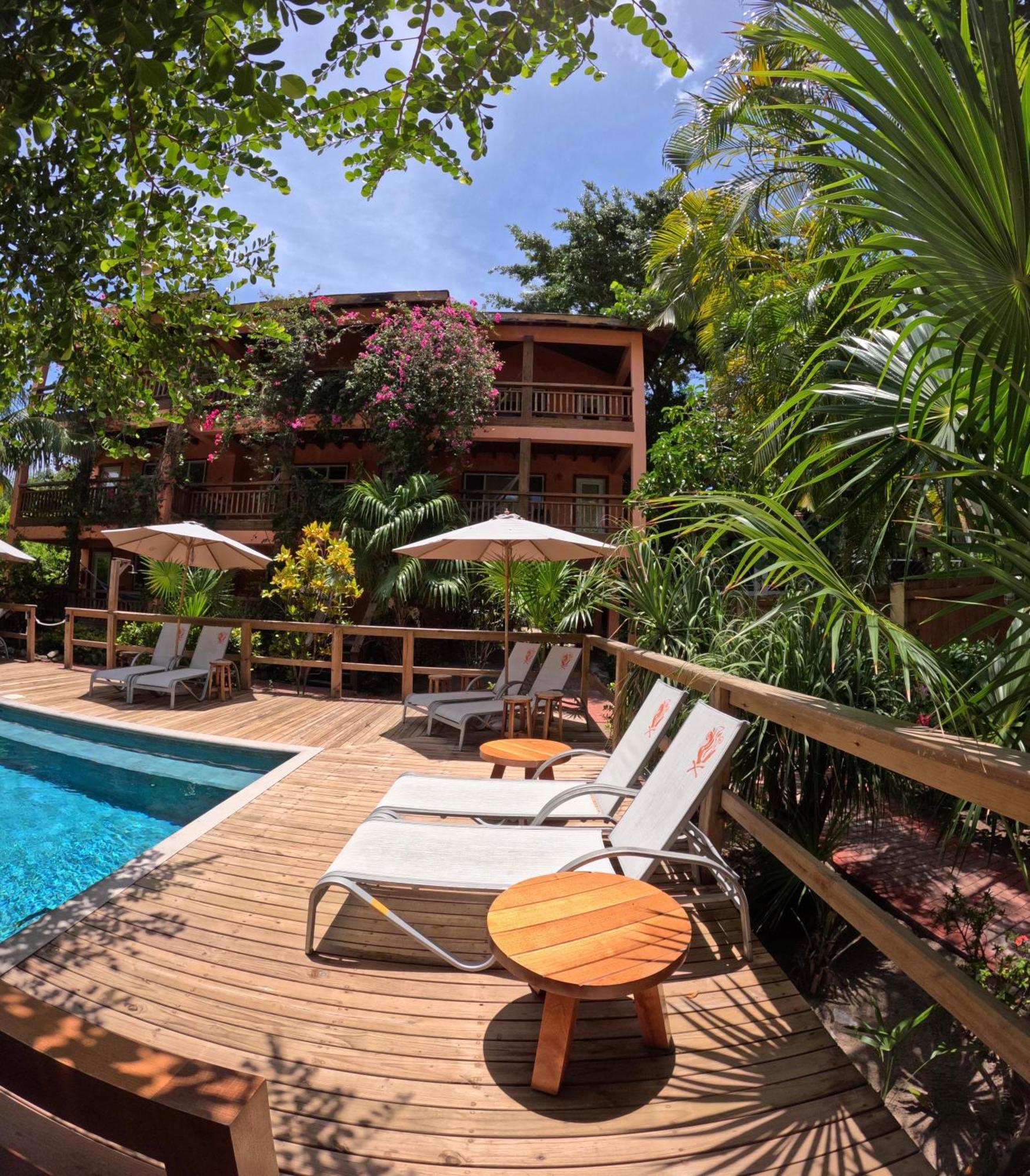 Hotel Posada Seremein Roatan West Bay Exterior foto